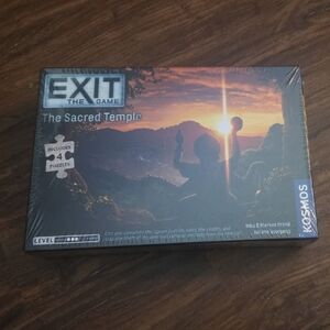 *NEW* EXIT: The Game - The Sacred Temple- New Unopened 1-4 Player, Level 3